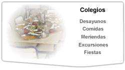 Servicios de Catering a Colegios y Colectividades Coruña